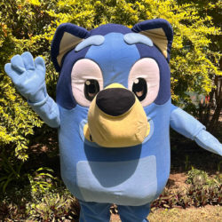 Blue Mascot