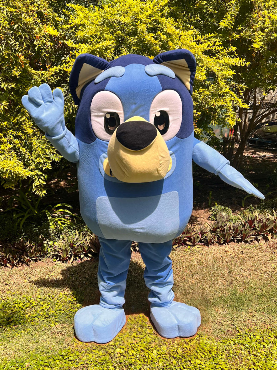 BLUE MASCOT - thecharactercrew.com