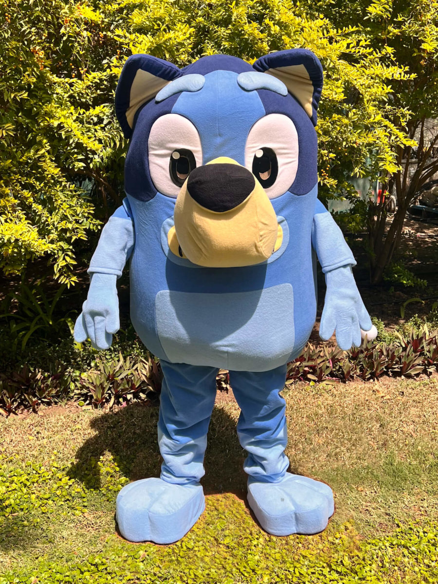 BLUE MASCOT - thecharactercrew.com