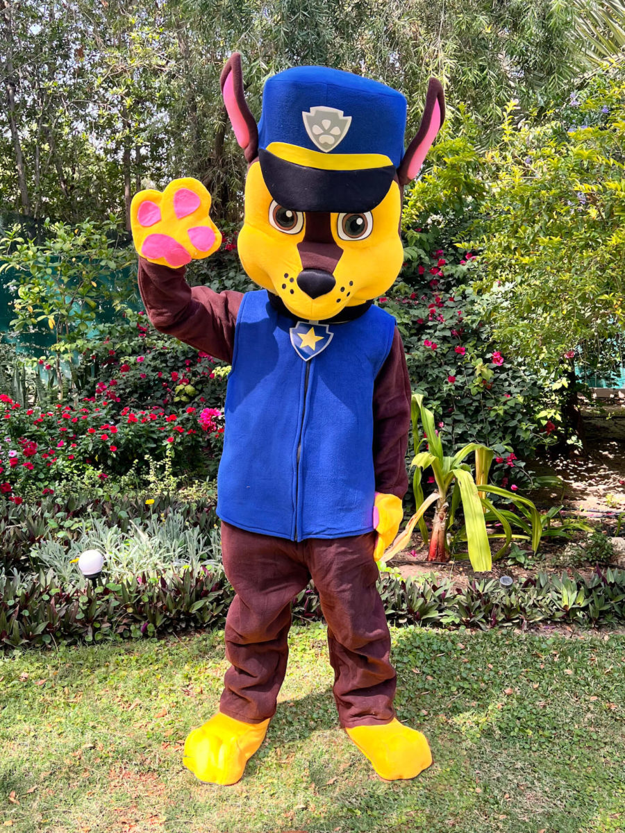 POLICE PUP MASCOT - thecharactercrew.com