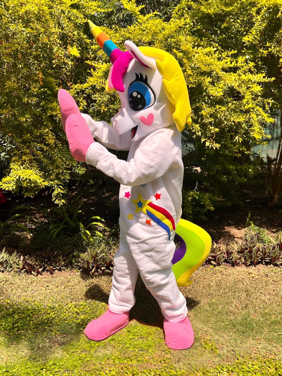 UNICORN MASCOT - thecharactercrew.com