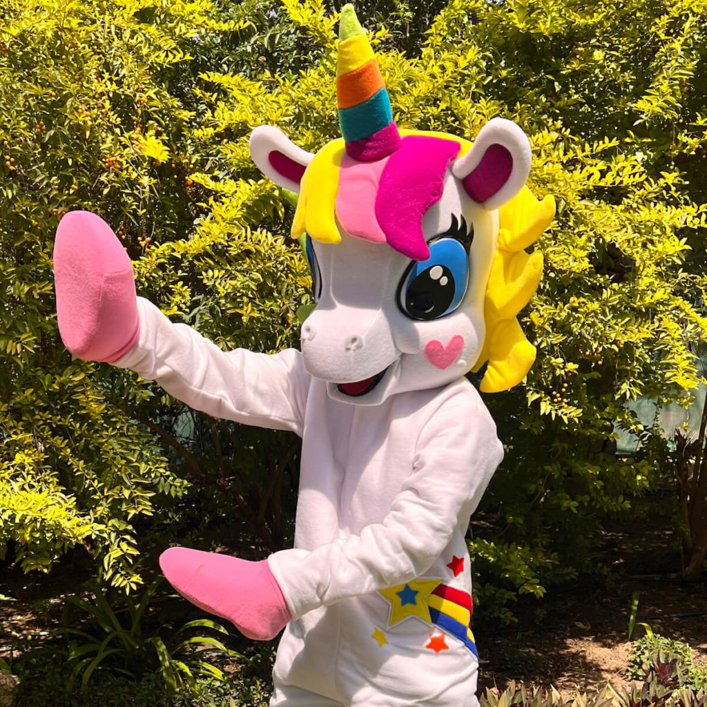 UNICORN MASCOT - thecharactercrew.com